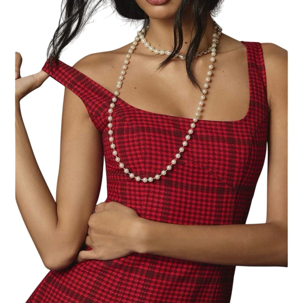 PILCRO Anthropologie Bombshell Tweed Slim Midi Dress, Various, MSRP $168 - Picture 5 of 9